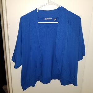 Avenue Blue Shrug Size 18/20